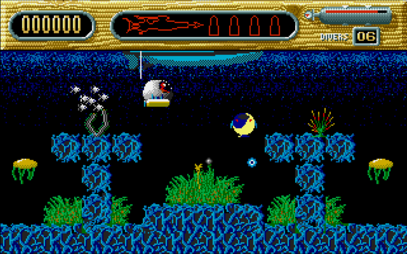 Jaws - Atari ST game screenshot (1989) by Screen 7